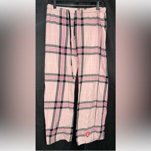 Las Vegas raiders Pink Plaid Lounge Pants Womens size medium